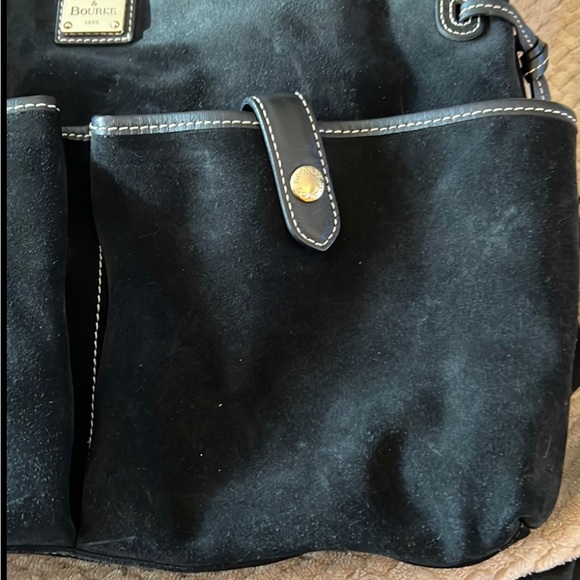 Dooney and Bourke large suede bag - Picture 3 of 8